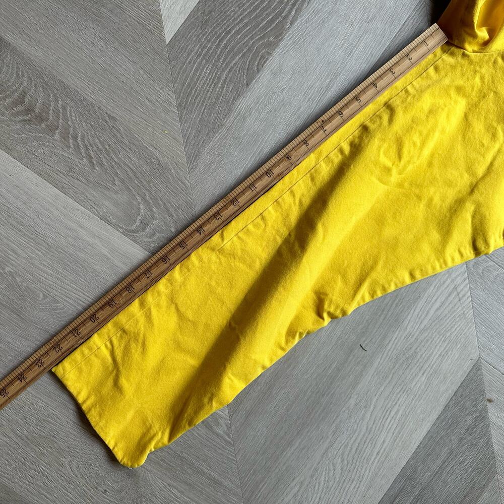 Talbots Chatham Ankle Pants Yellow Cropped 4P 4 Petite Daisy Flat Front - Picture 10 of 10